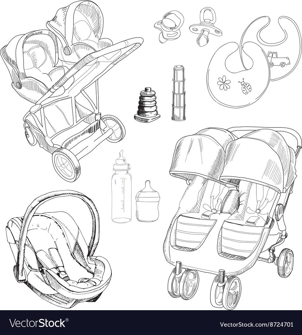 Кукла Беби Борн раскраска