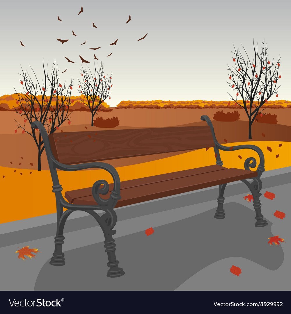 Прогулка в парке Графика