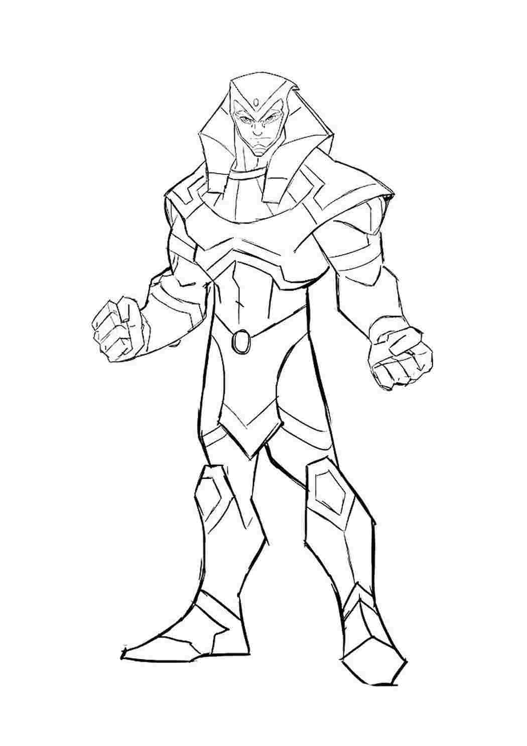 Раскраска для сила египтуса