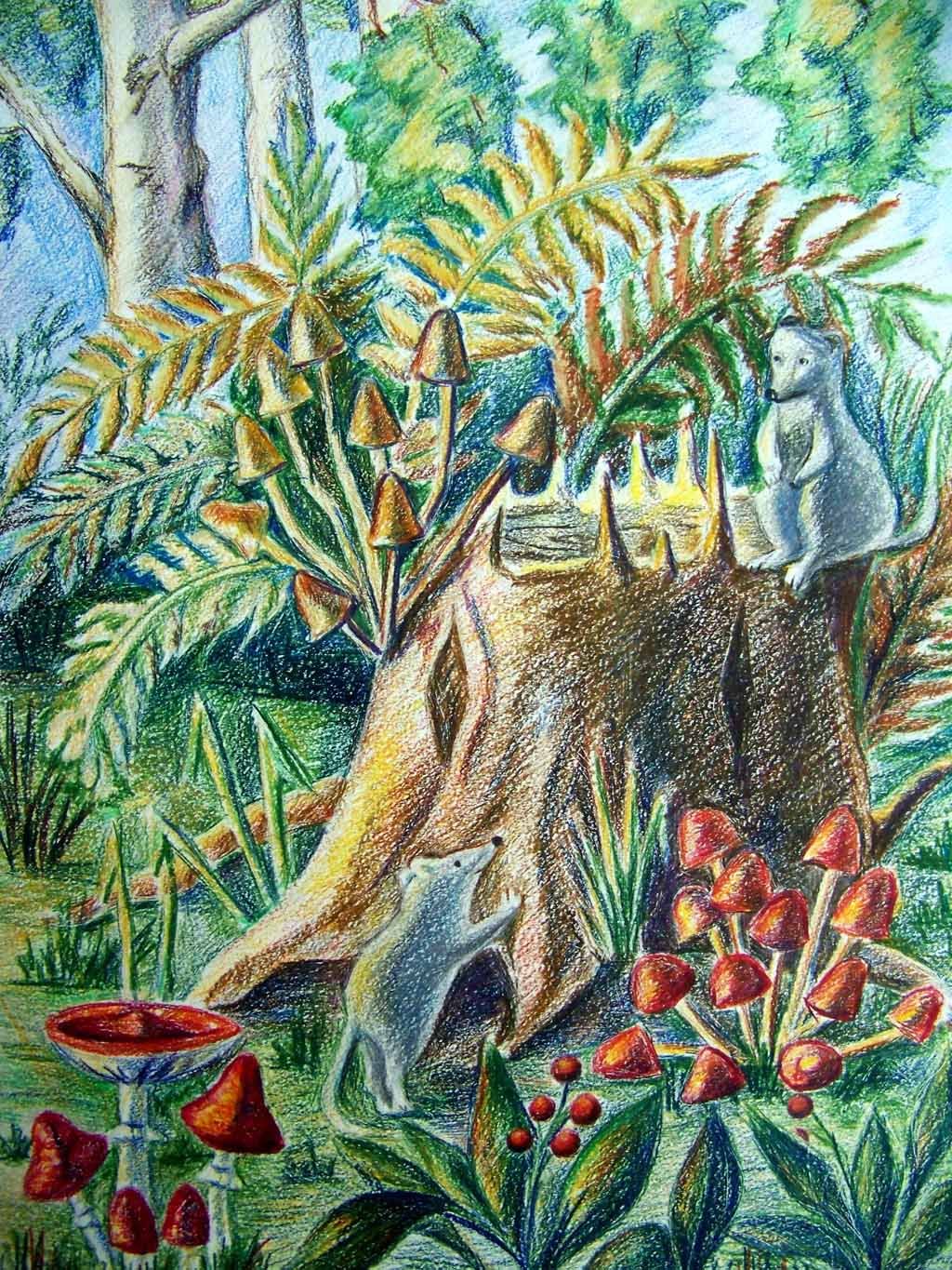 М пришвин этажи леса