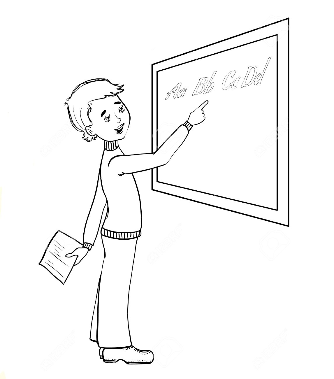 Раскраски для пятиклассников