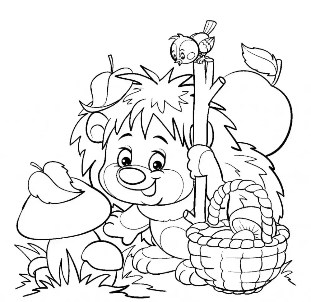 Ежик Мандала