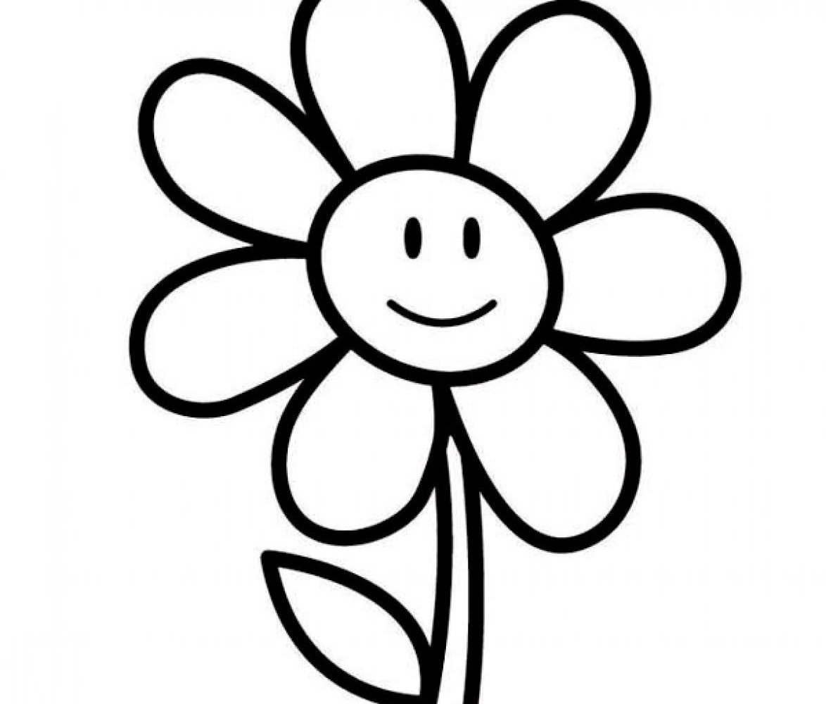 Цветы. Раскраска