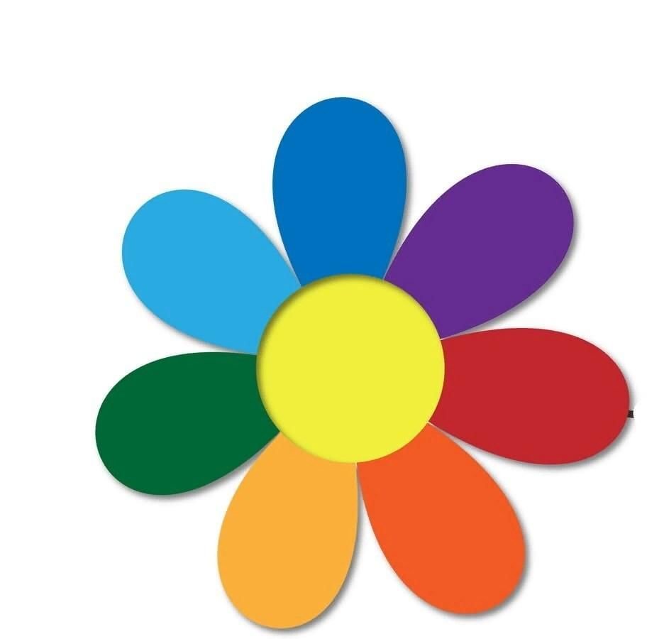 Ромашка раскраска