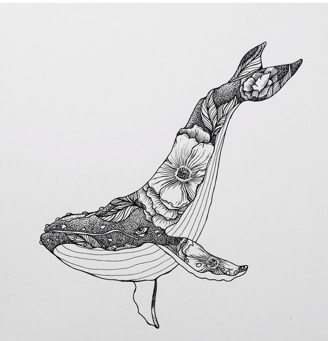 Кит стилизация