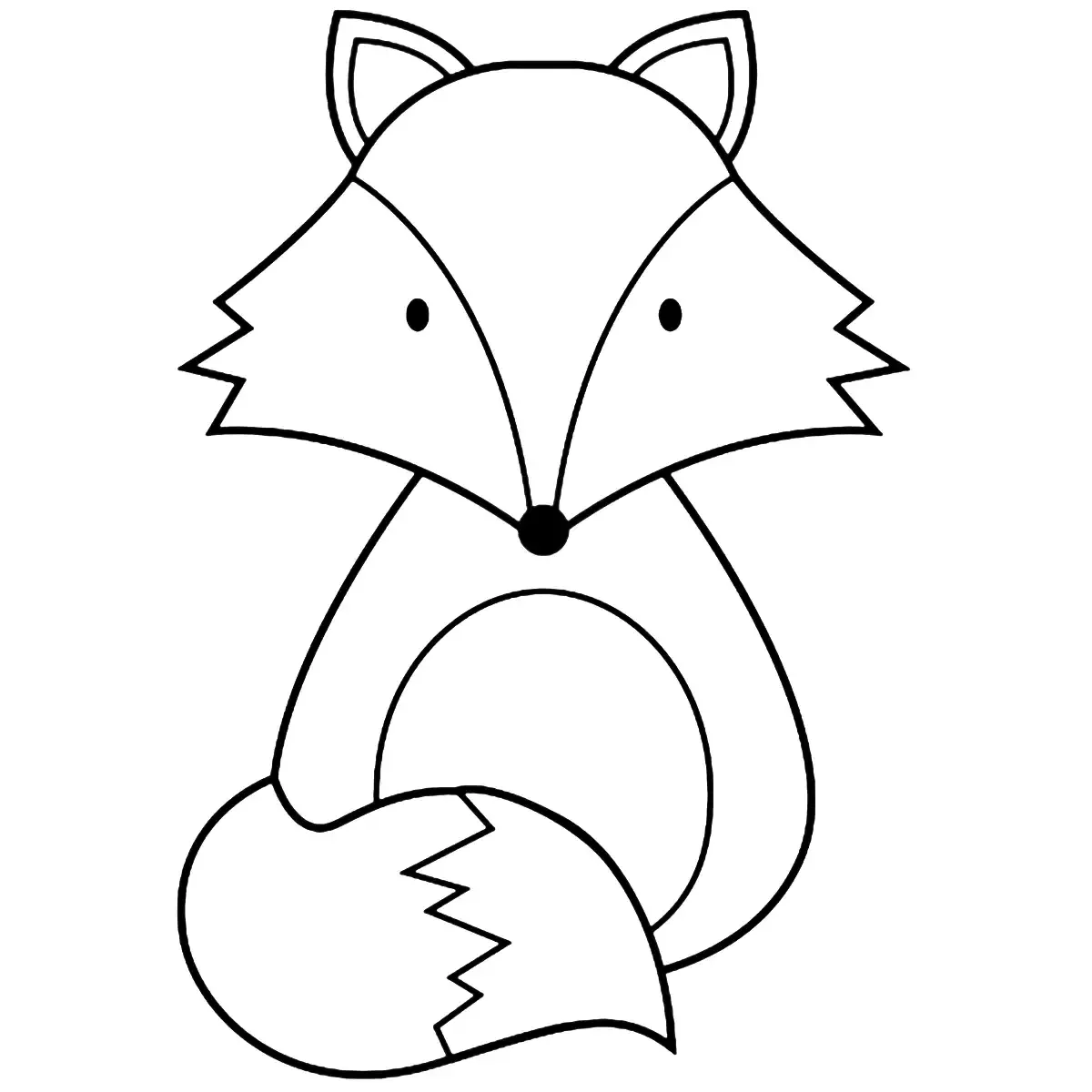 Звери зимой раскраска для детей