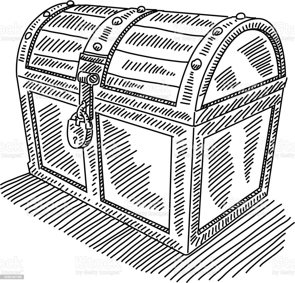 Шкатулка с рисунком