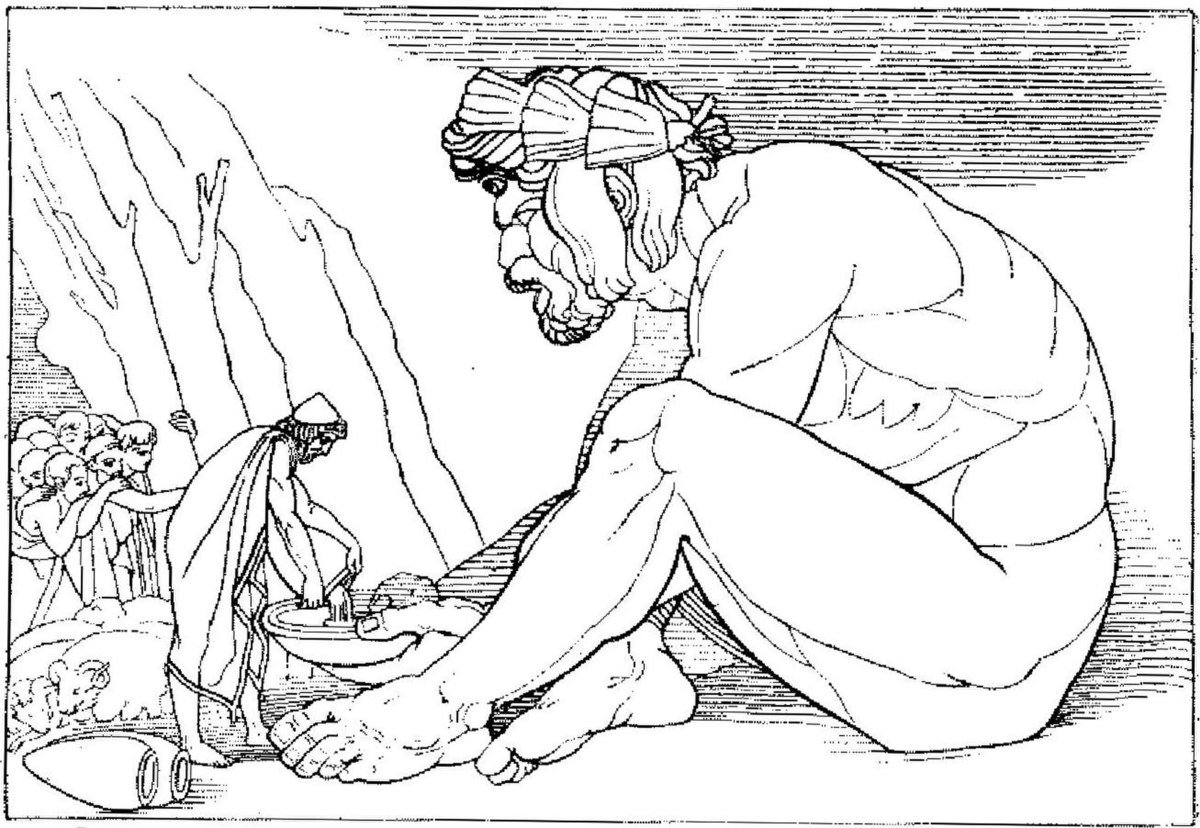 Индейцы. Раскраска