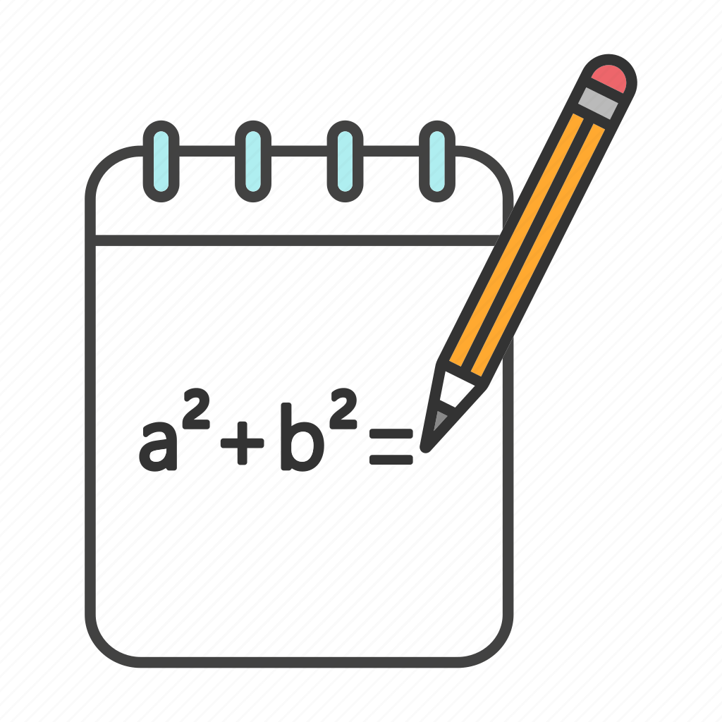 Блокнот с формулами