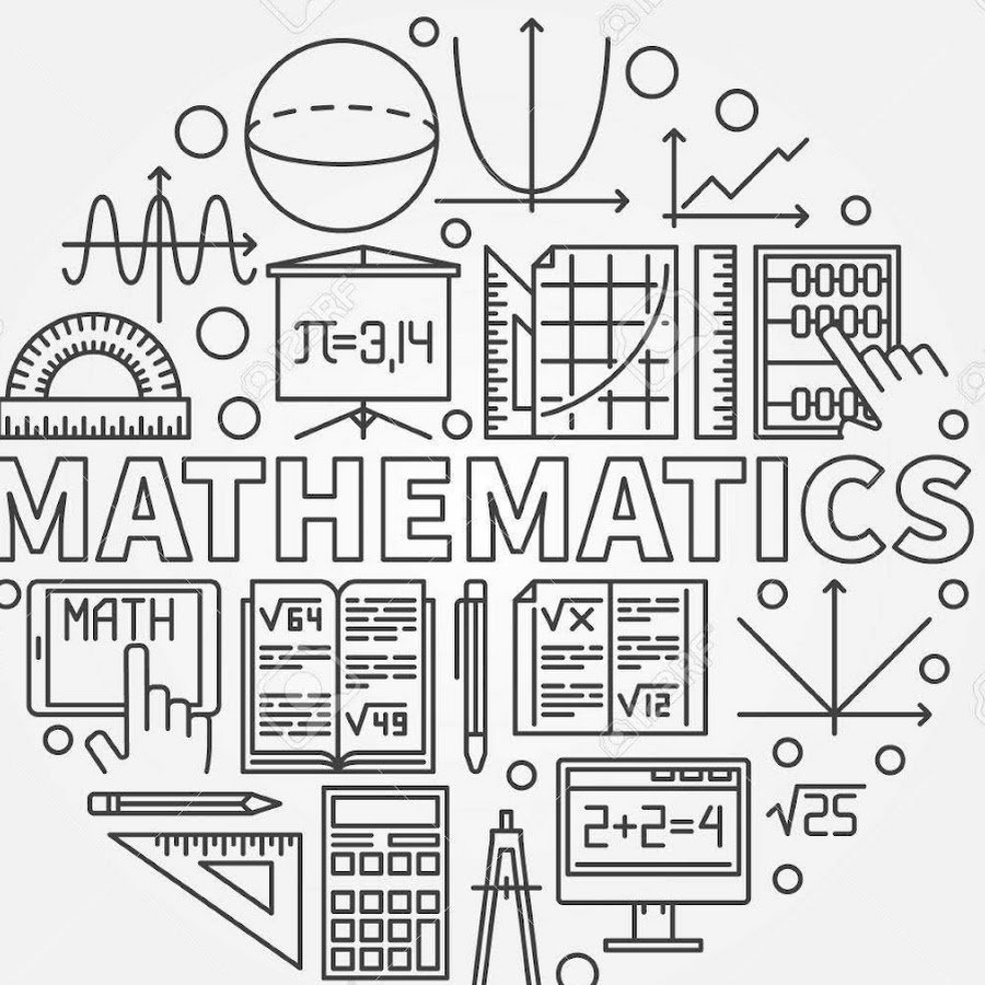 Математические рисунки чб
