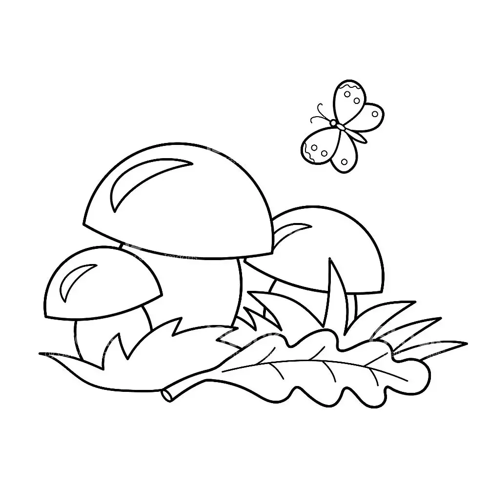 Земляника Лесная раскраска для детей