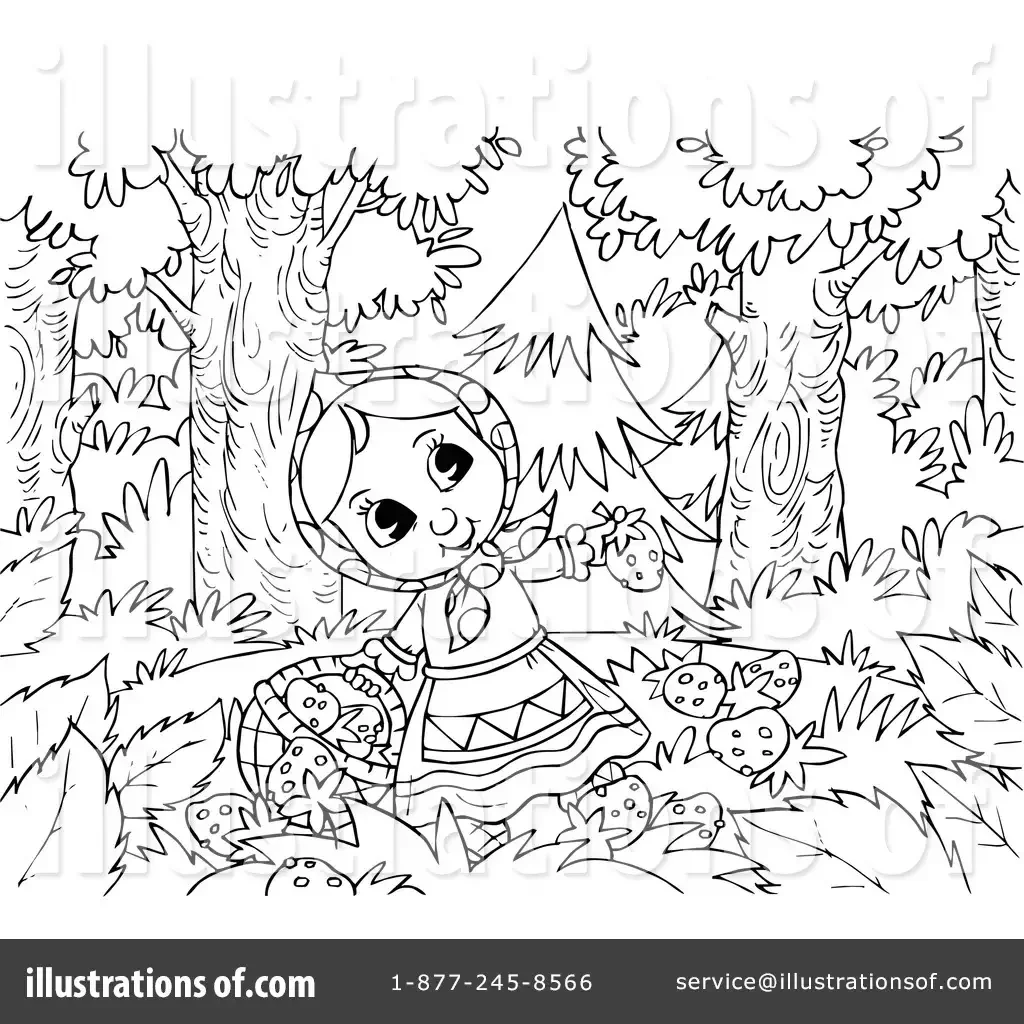 Раскраска Лесные грибы