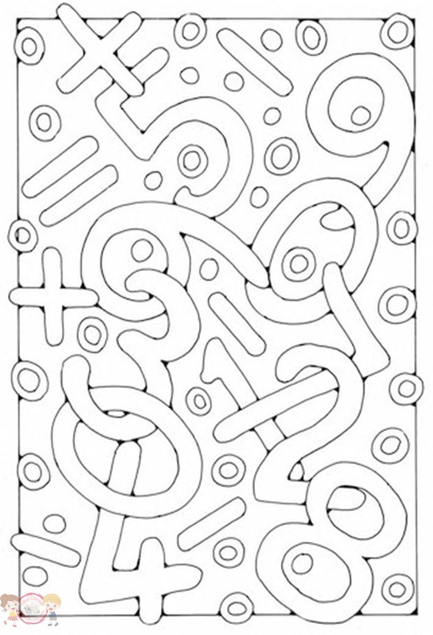 Спрятанные цифры для детей