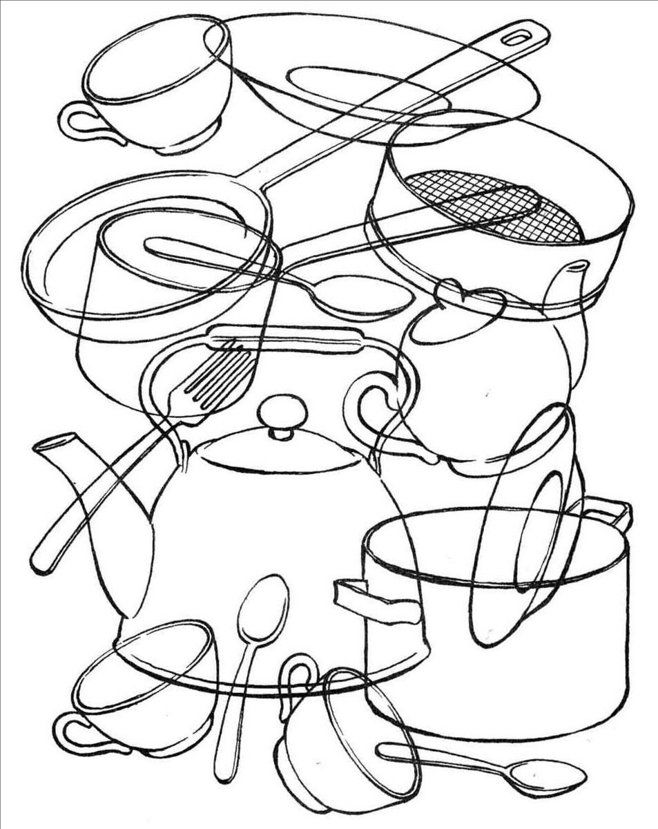 Перепутанные линии для детей