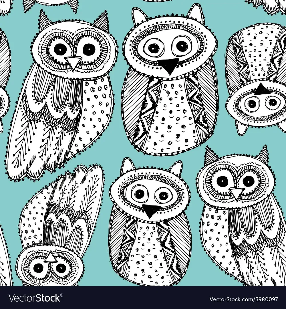 Совы дудл элементы