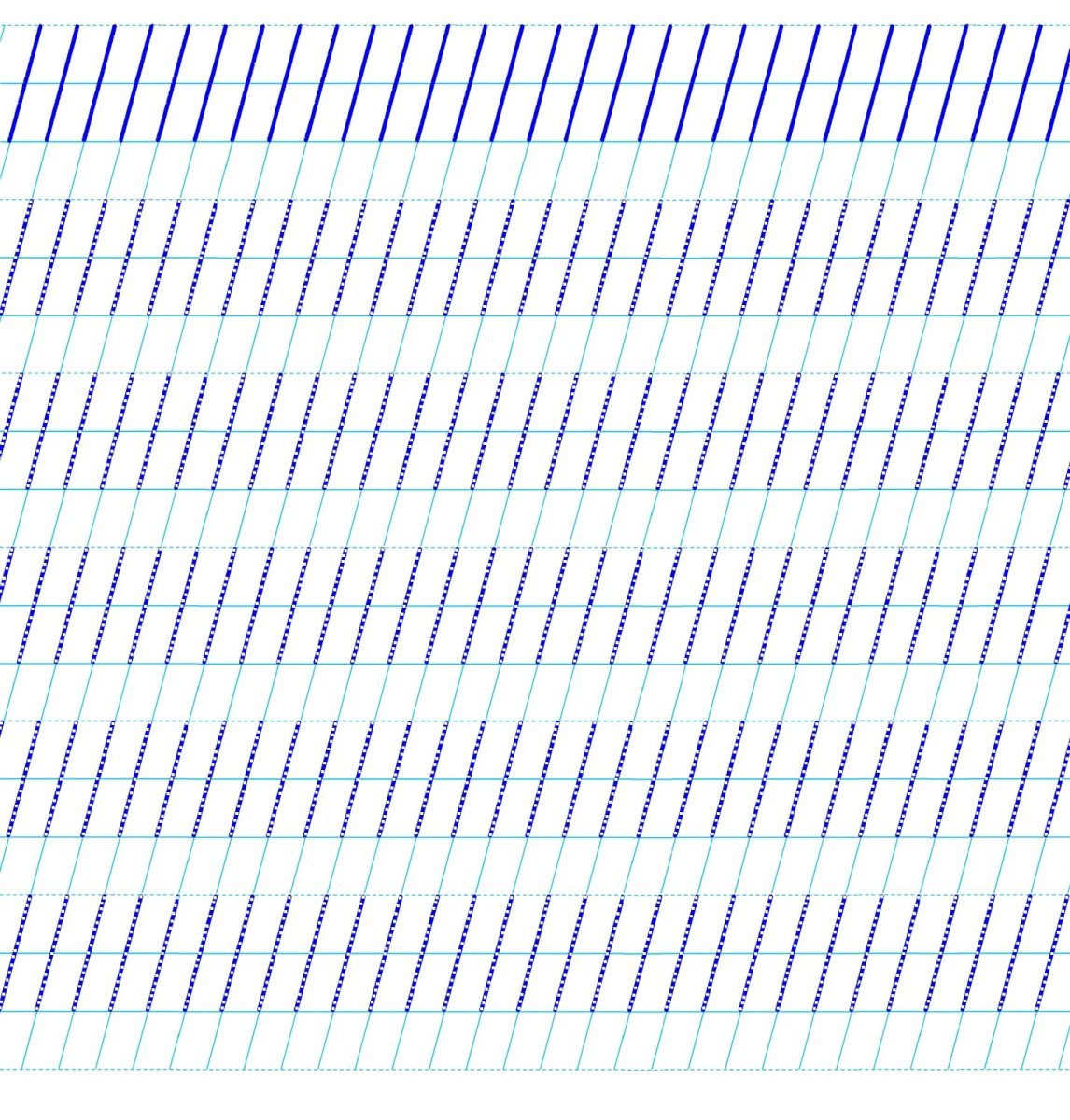Разлиновка а4 в узкую линейку