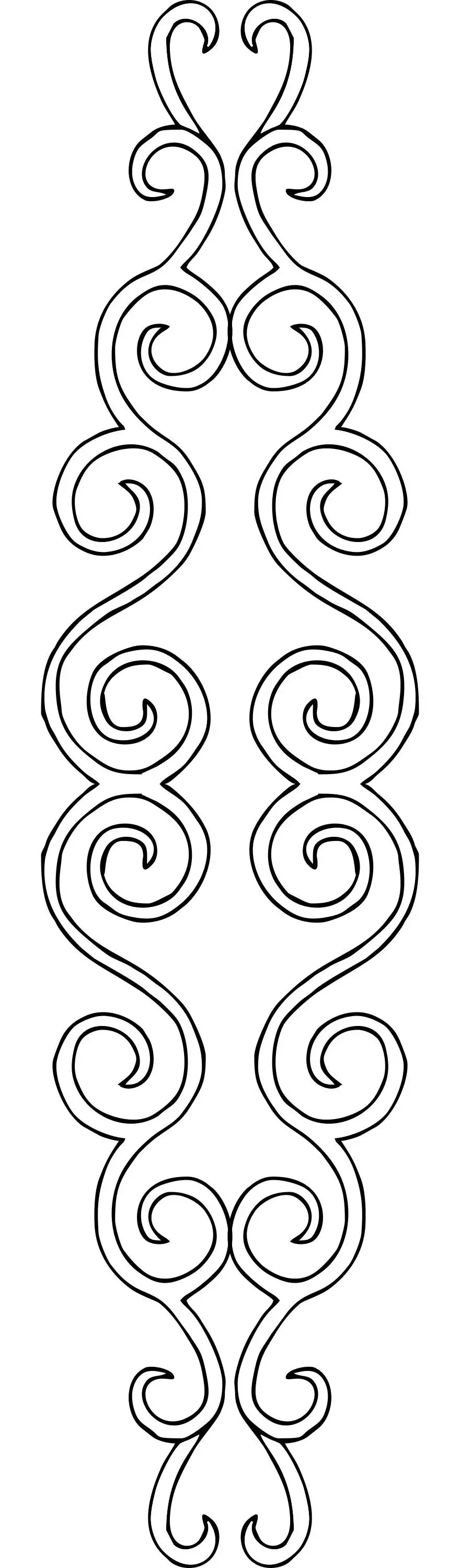 Орнамент шаблон