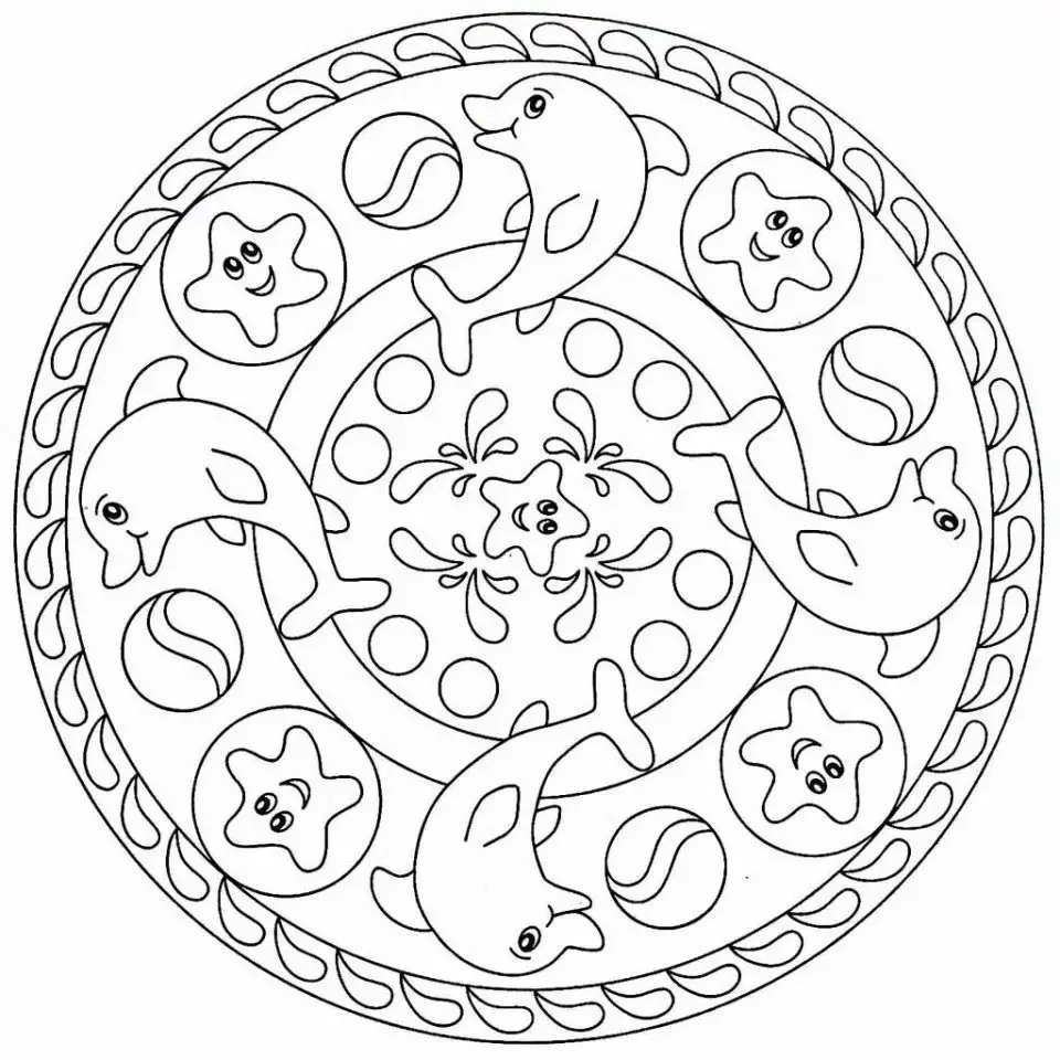 Мангал раскраска для детей