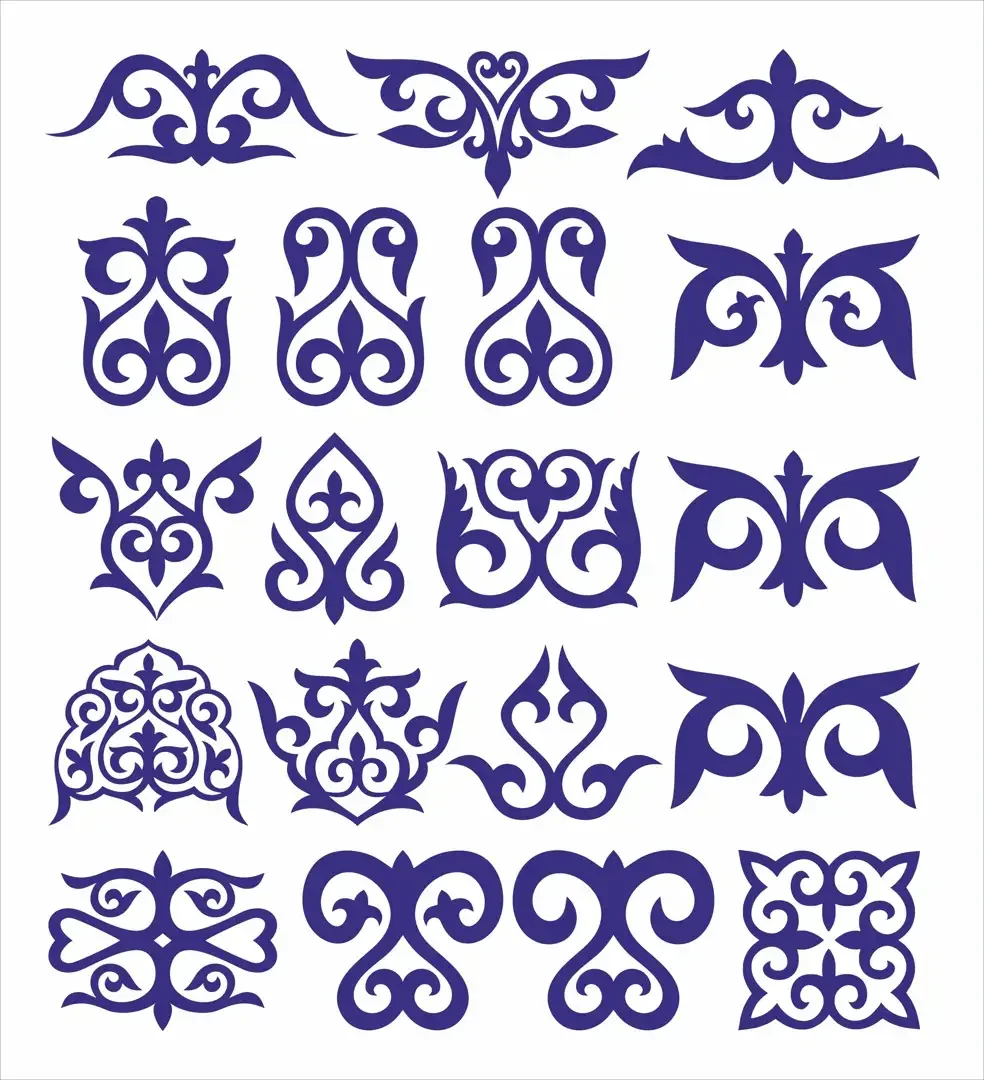 Казахский орнамент