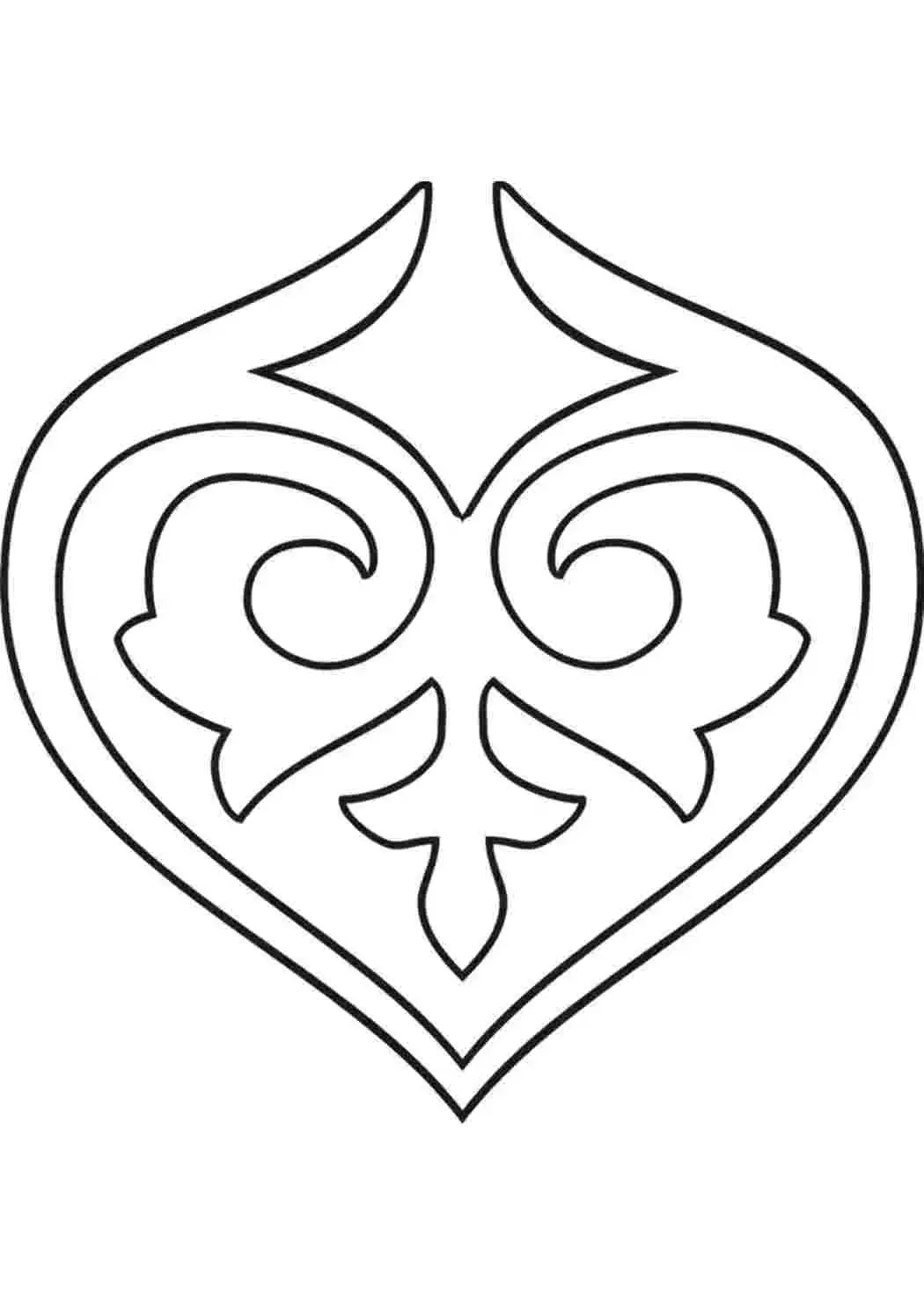 Татарский орнамент раскраска