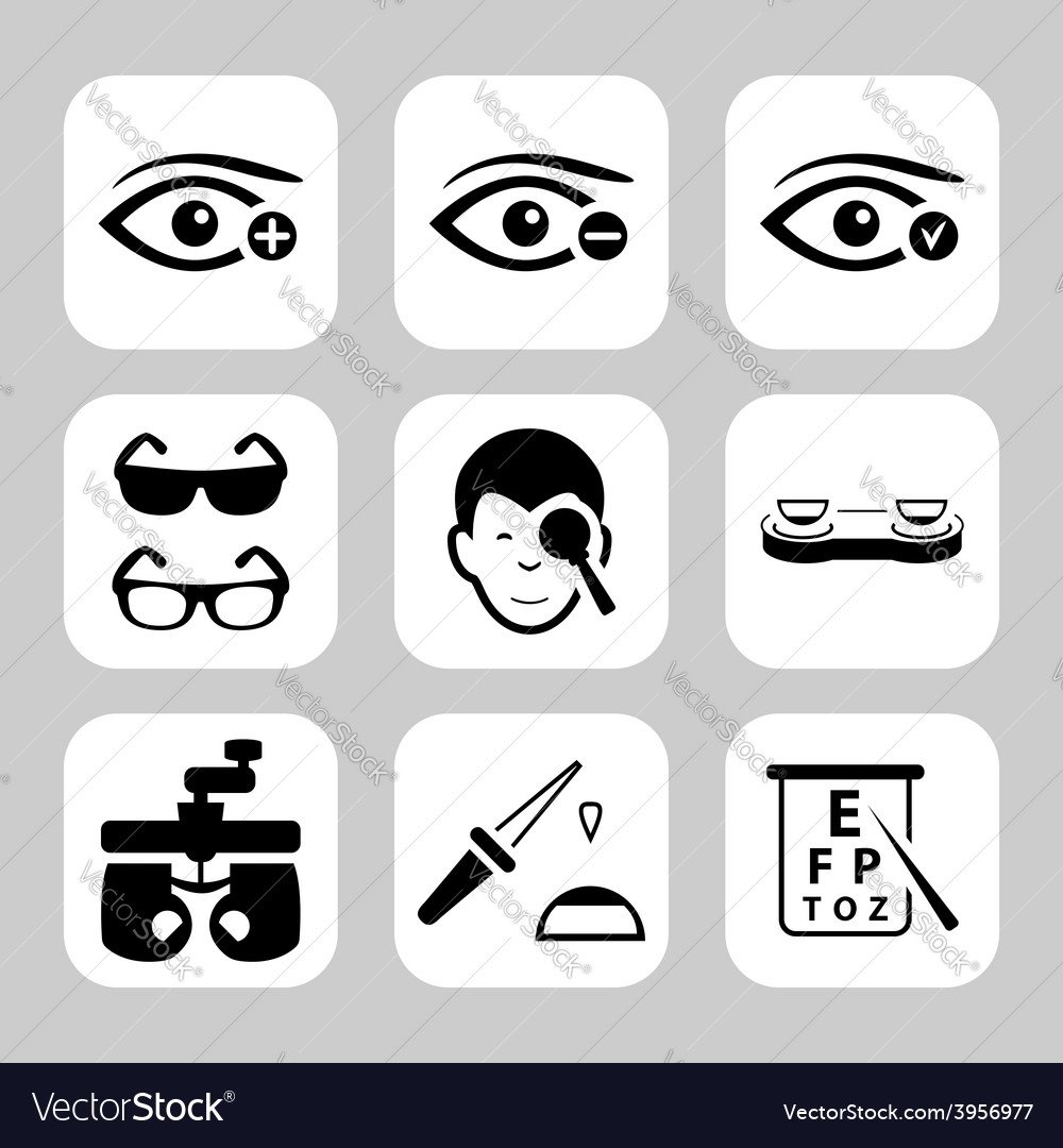 Врач окулист иконка