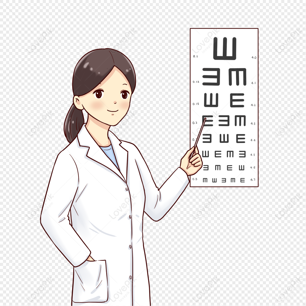 Таблица Орловой для проверки зрения