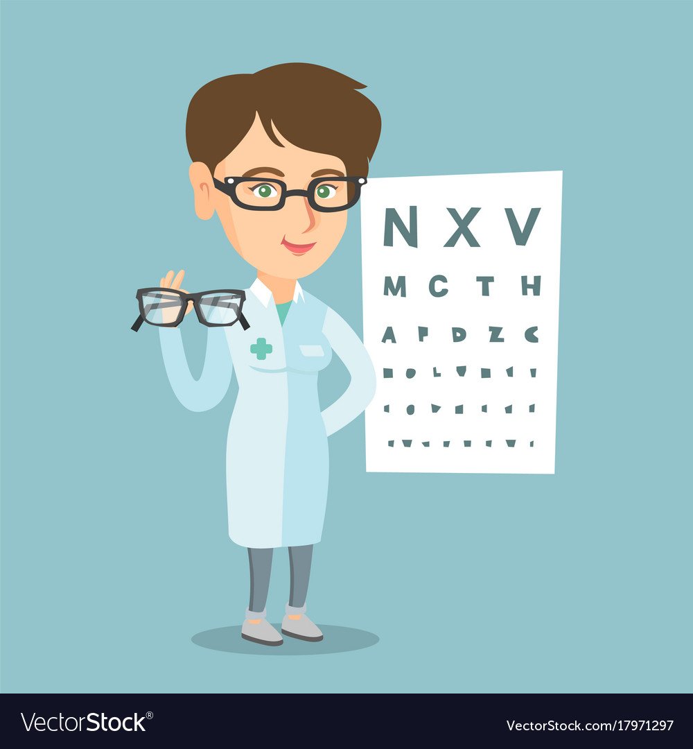 Открытка для окулиста