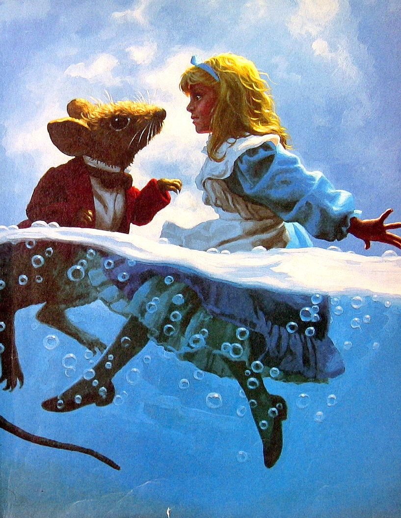 Грета мильдебрандт Алиса в стране чудес иллюстрации