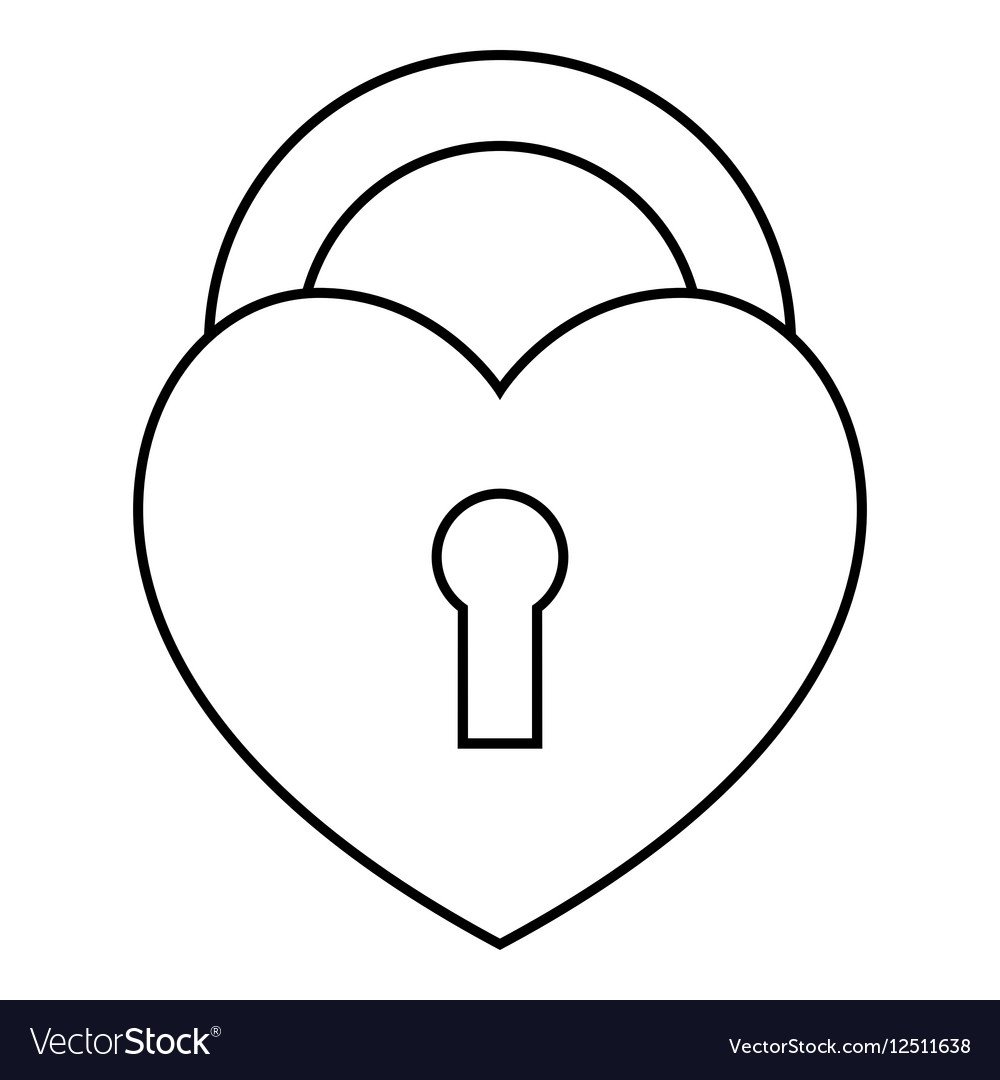 Замок навесной эскиз