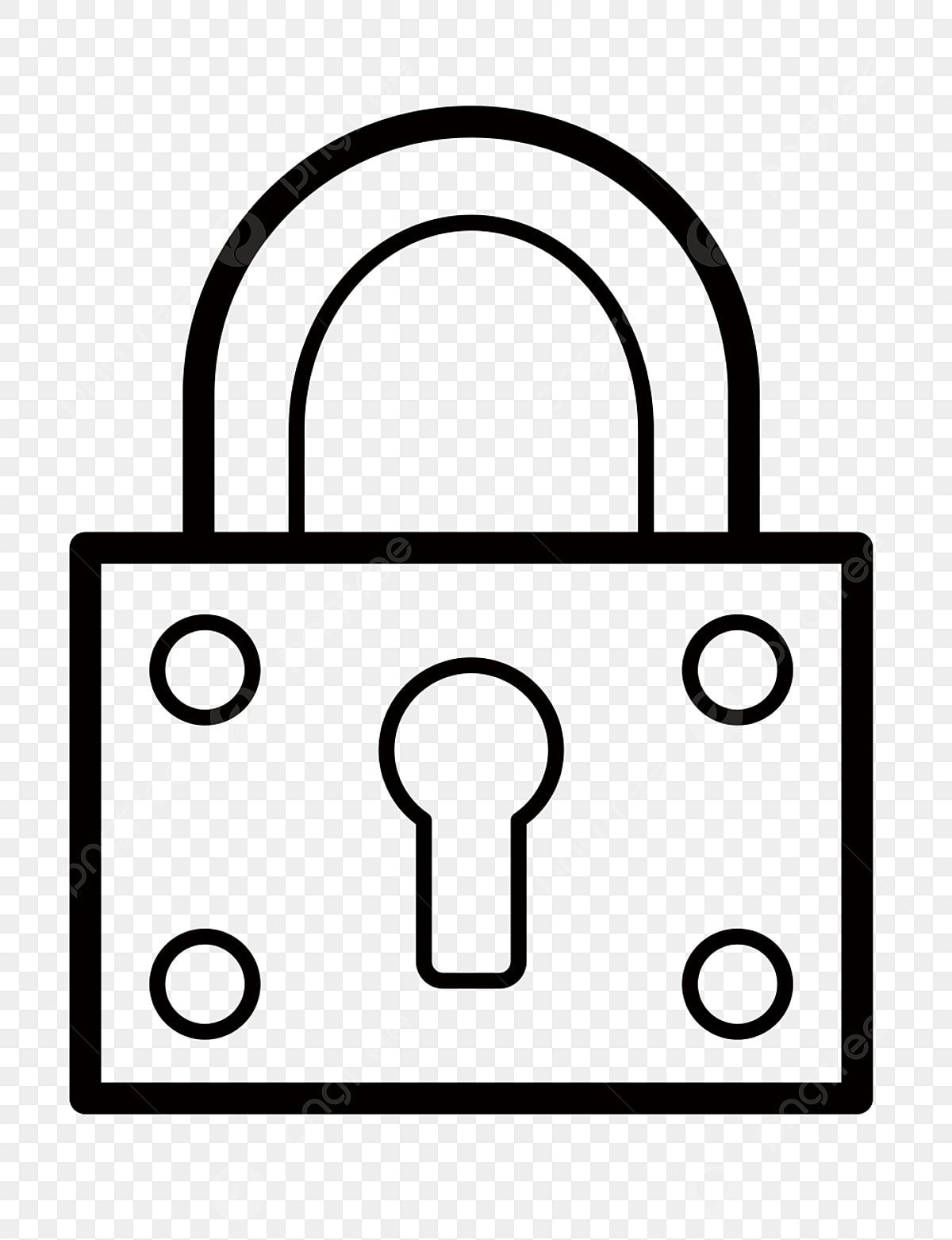 Замок навесной раскраска для детей