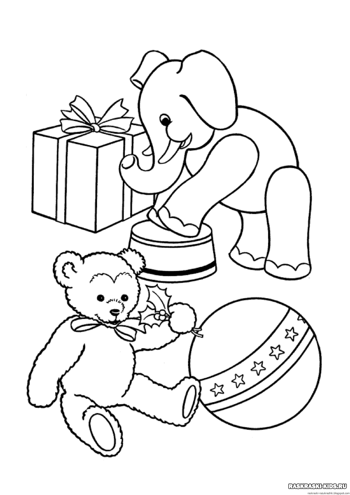 Книжка раскраска