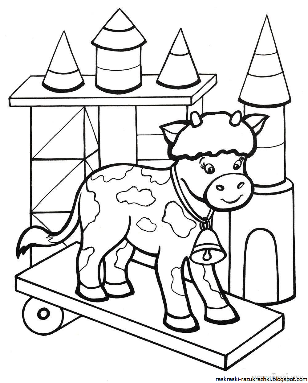 Раскраска. Потешки