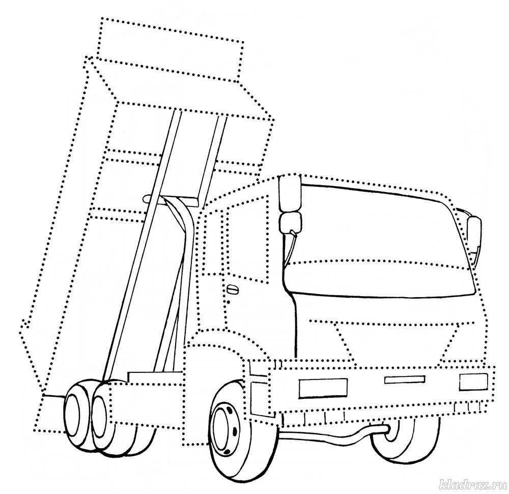 Рисование по точкам машинки