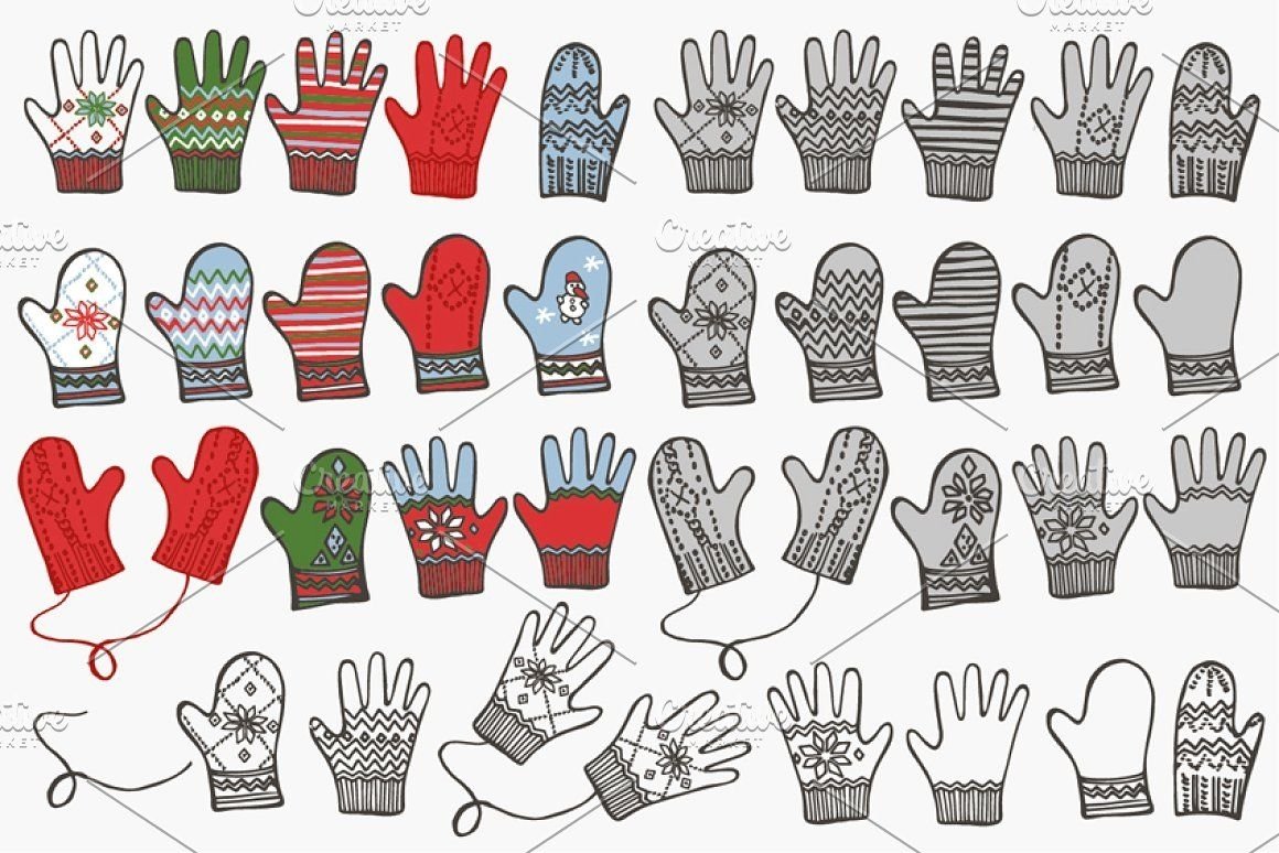 Перчатка для раскрашивания