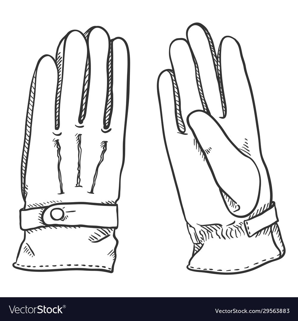 Перчатки с надписями