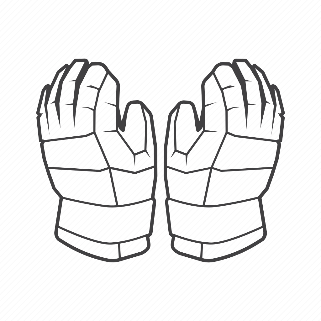 Трафарет боксерских перчаток