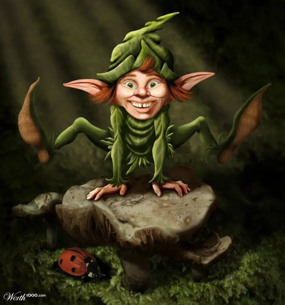 Лепрекон. Эльф, Тролль