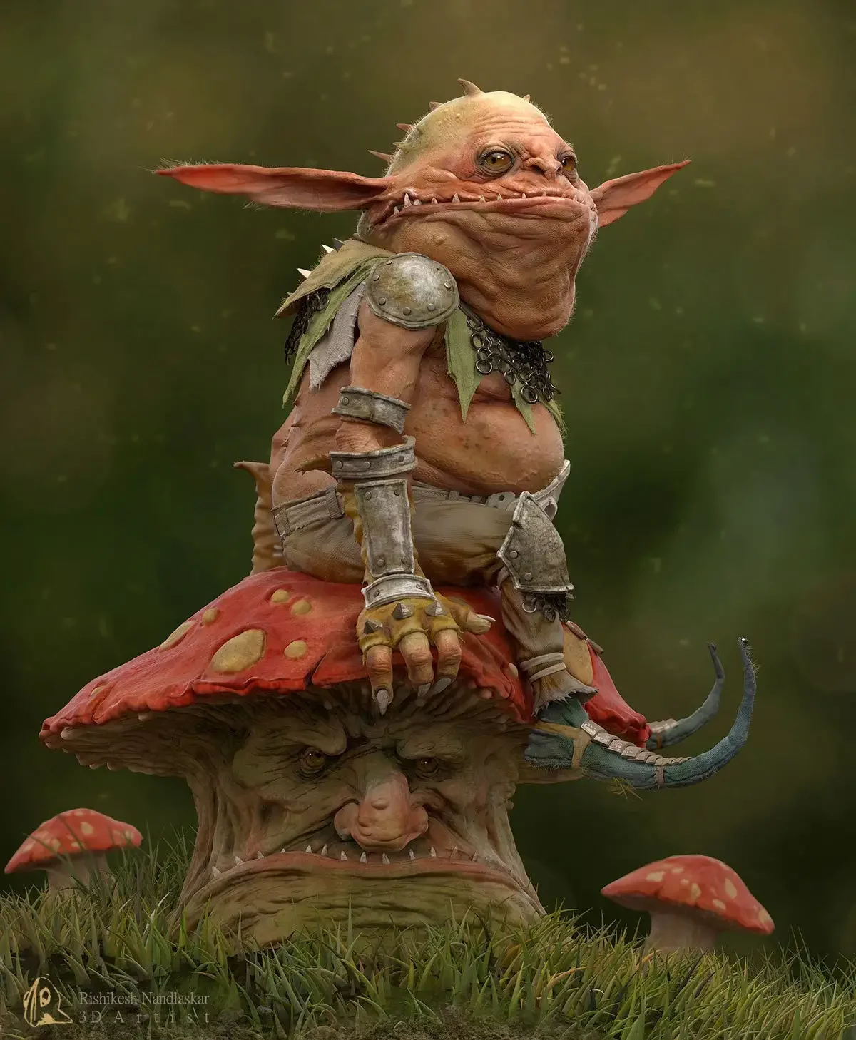 Гном карикатура