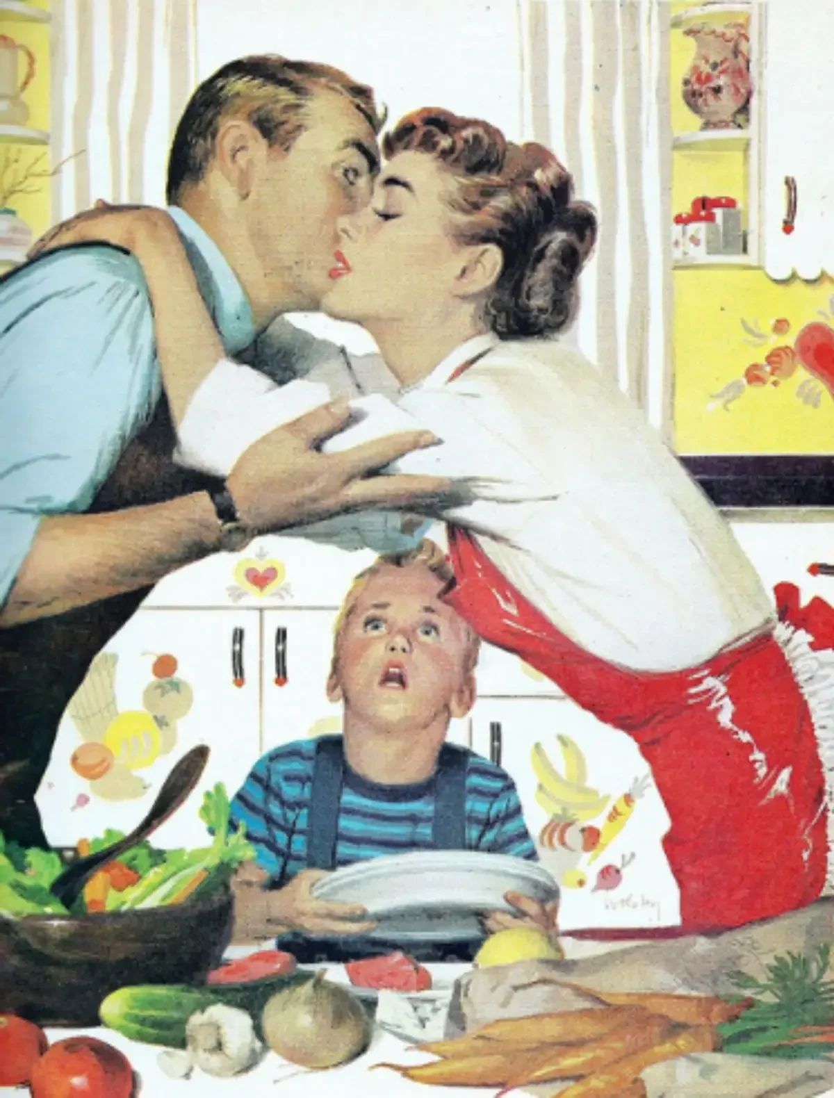 Norman Rockwell художник домохозяйка