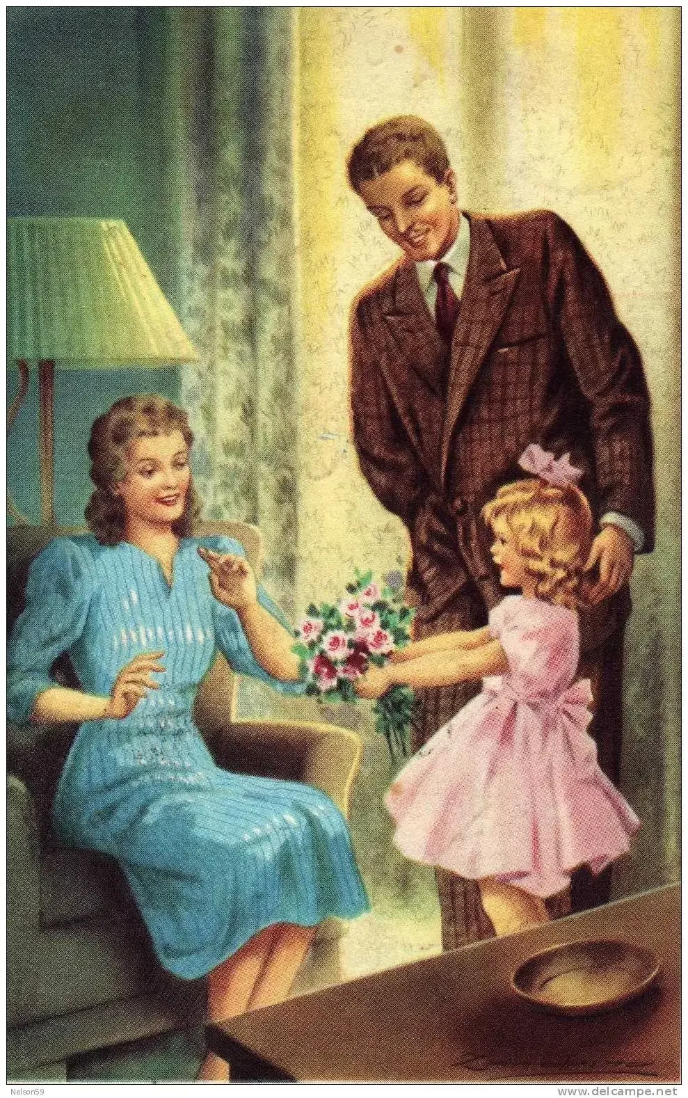 Винтажная семья