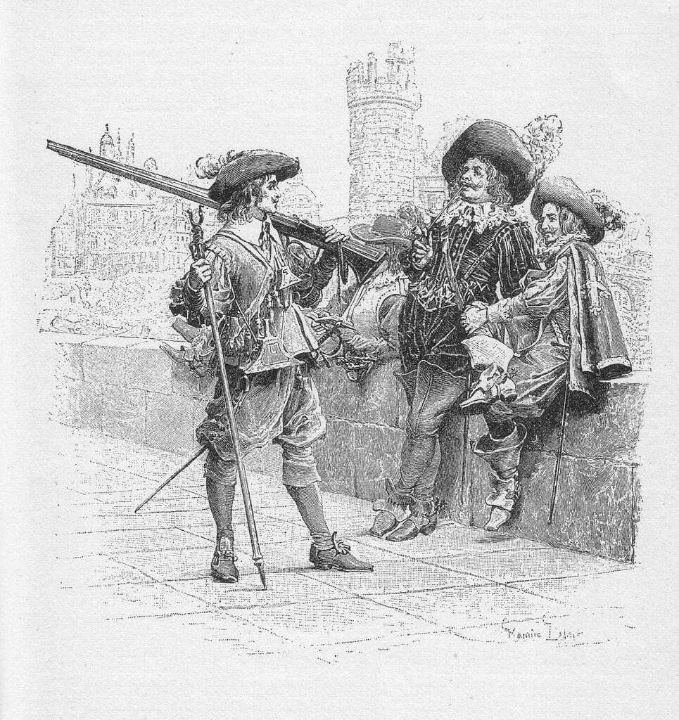 Морис Лелуара три мушкетера