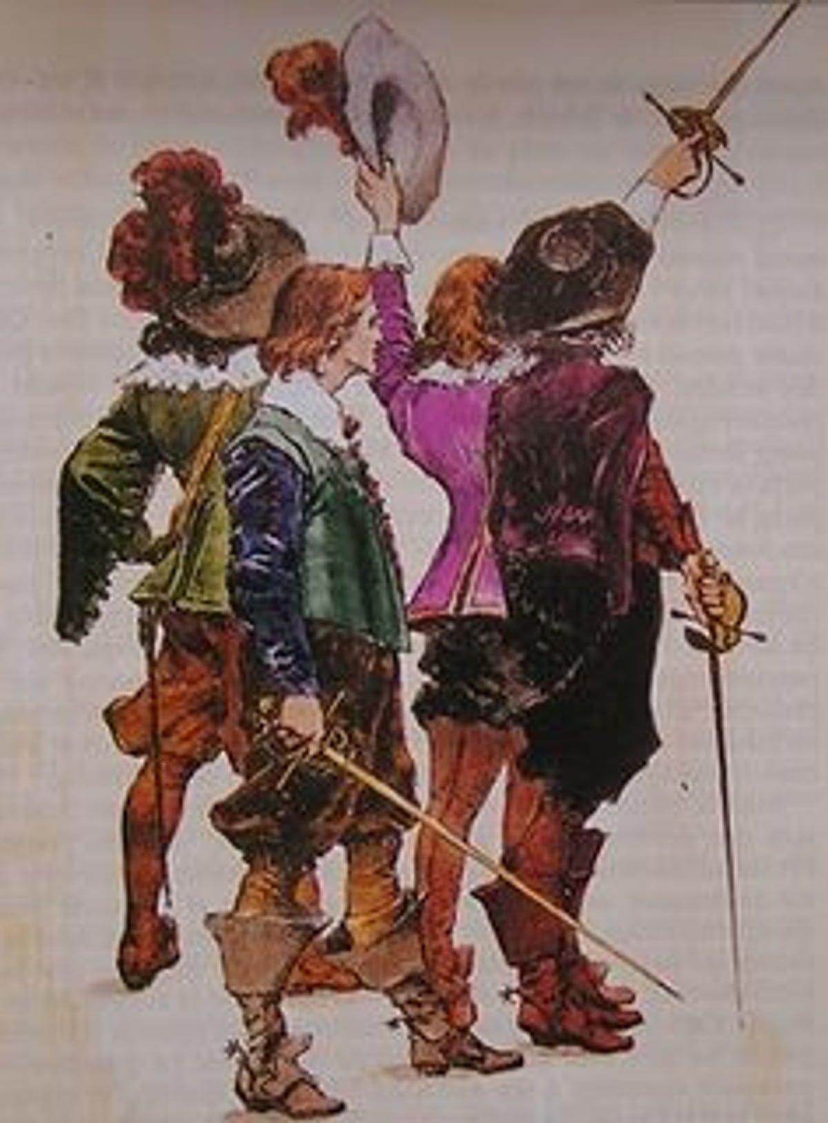 Лелуар три мушкетера