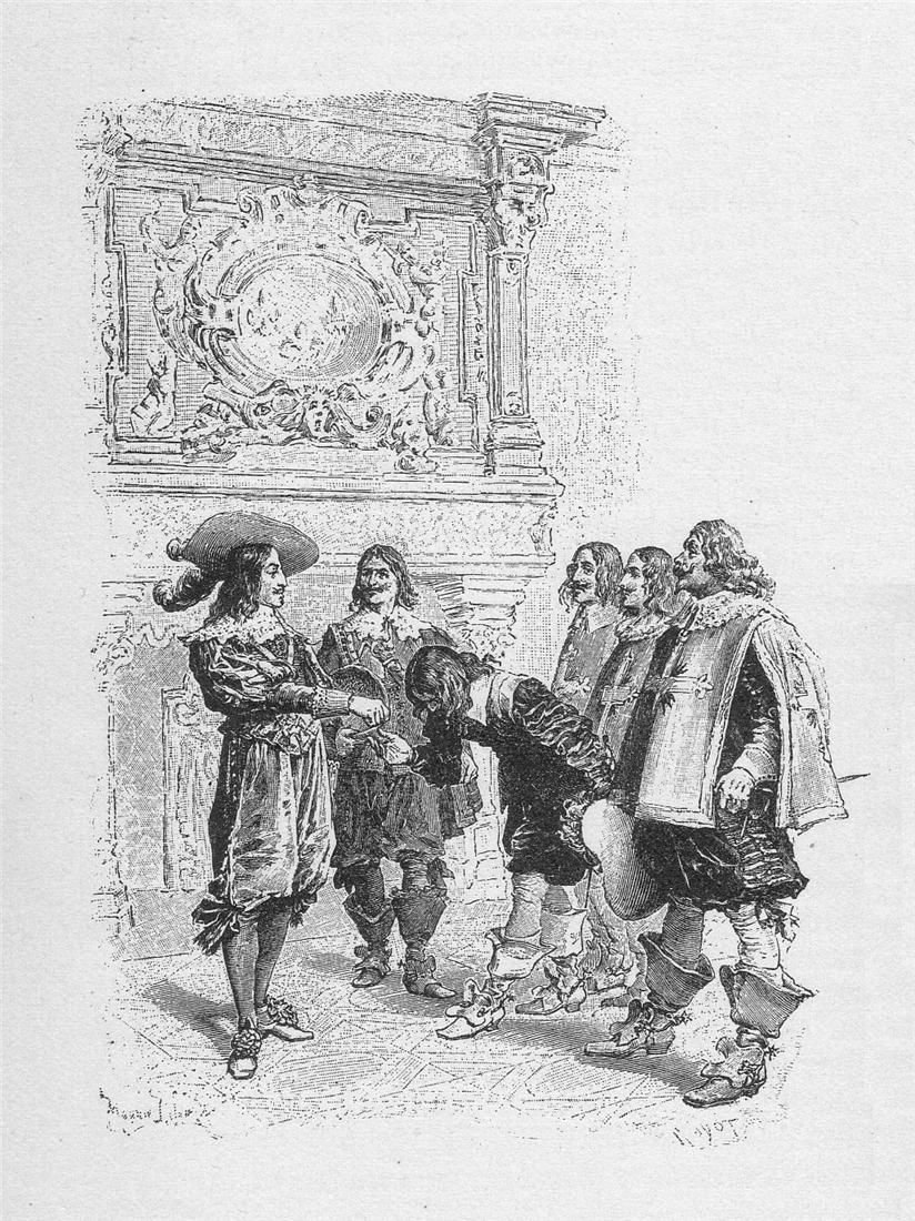 Босе Жан Адольф три мушкетера