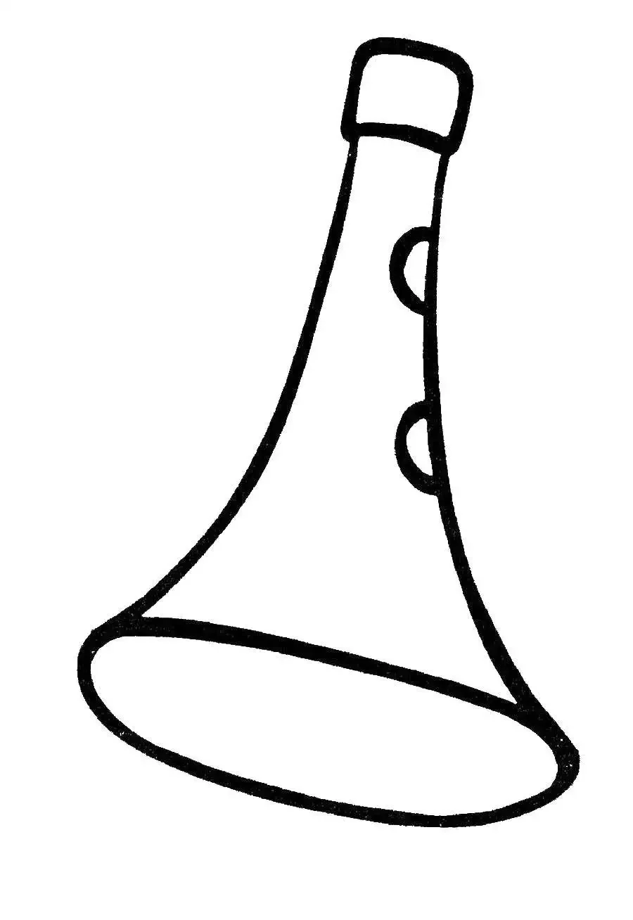 Дудочка раскраска