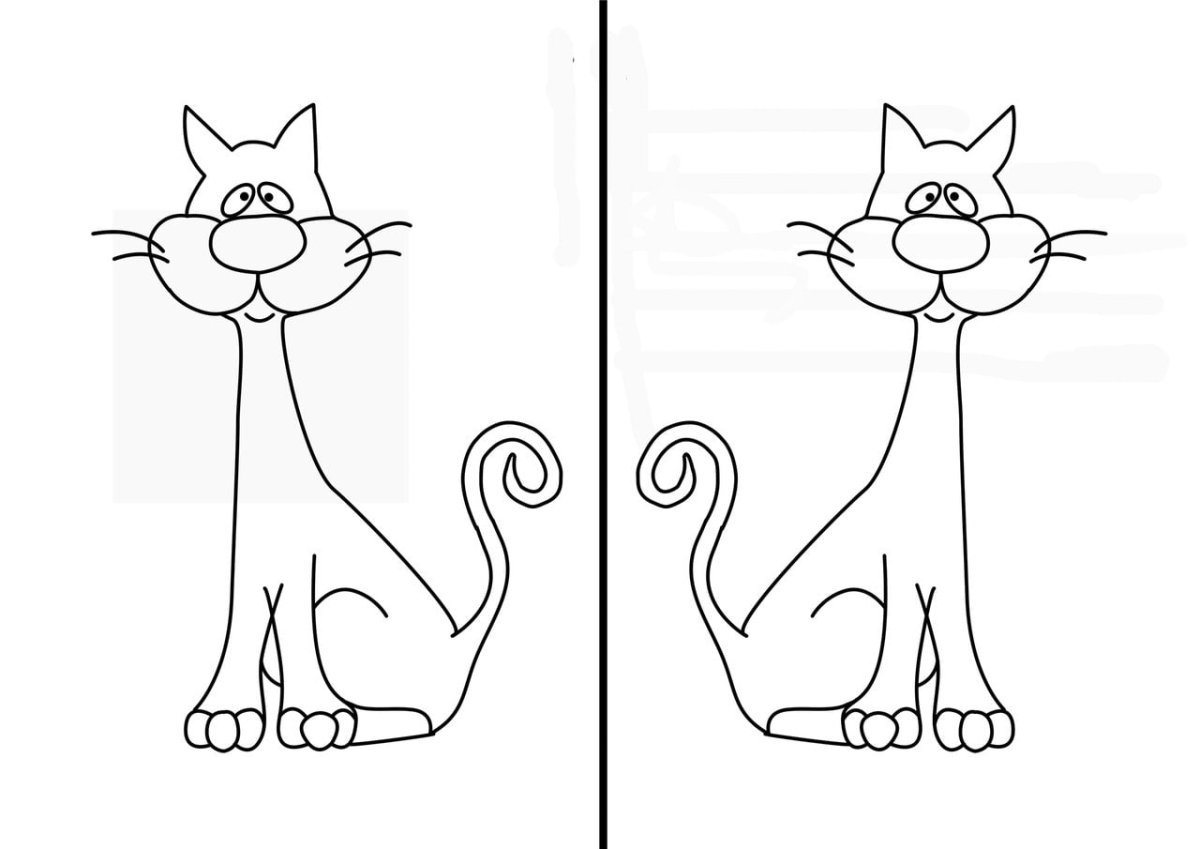 Рисунок двумя руками