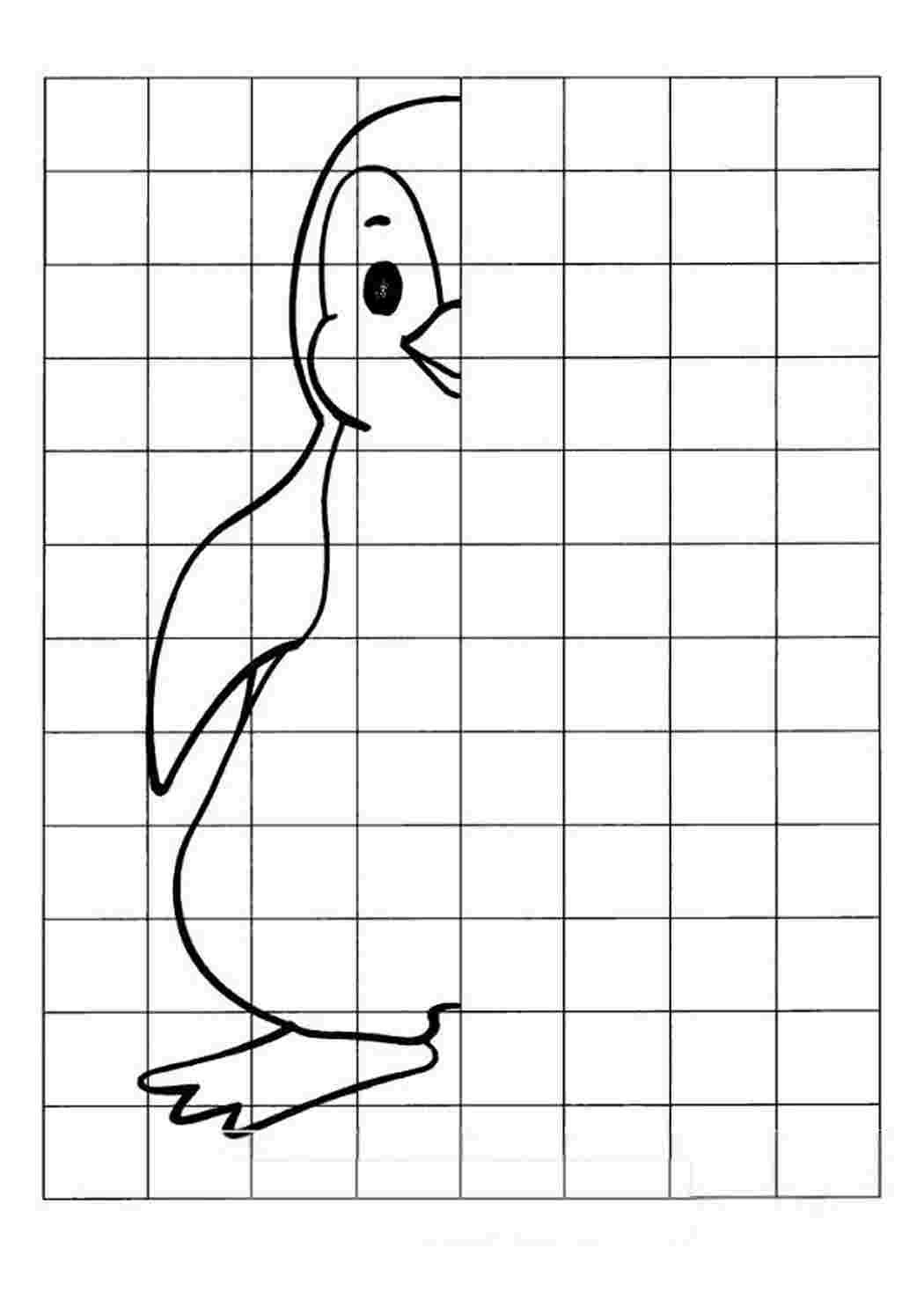 Симметричное рисование для детей