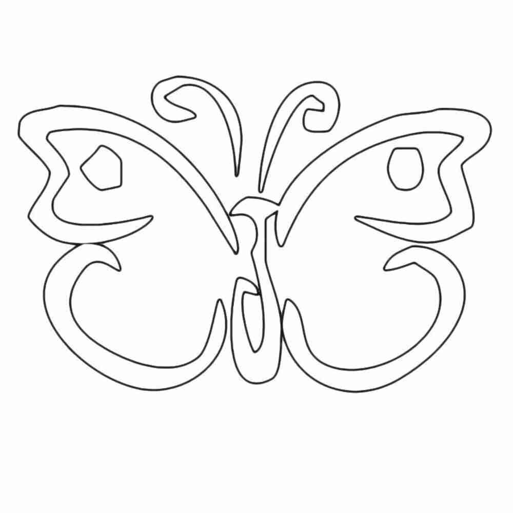 Раскраска "бабочки"