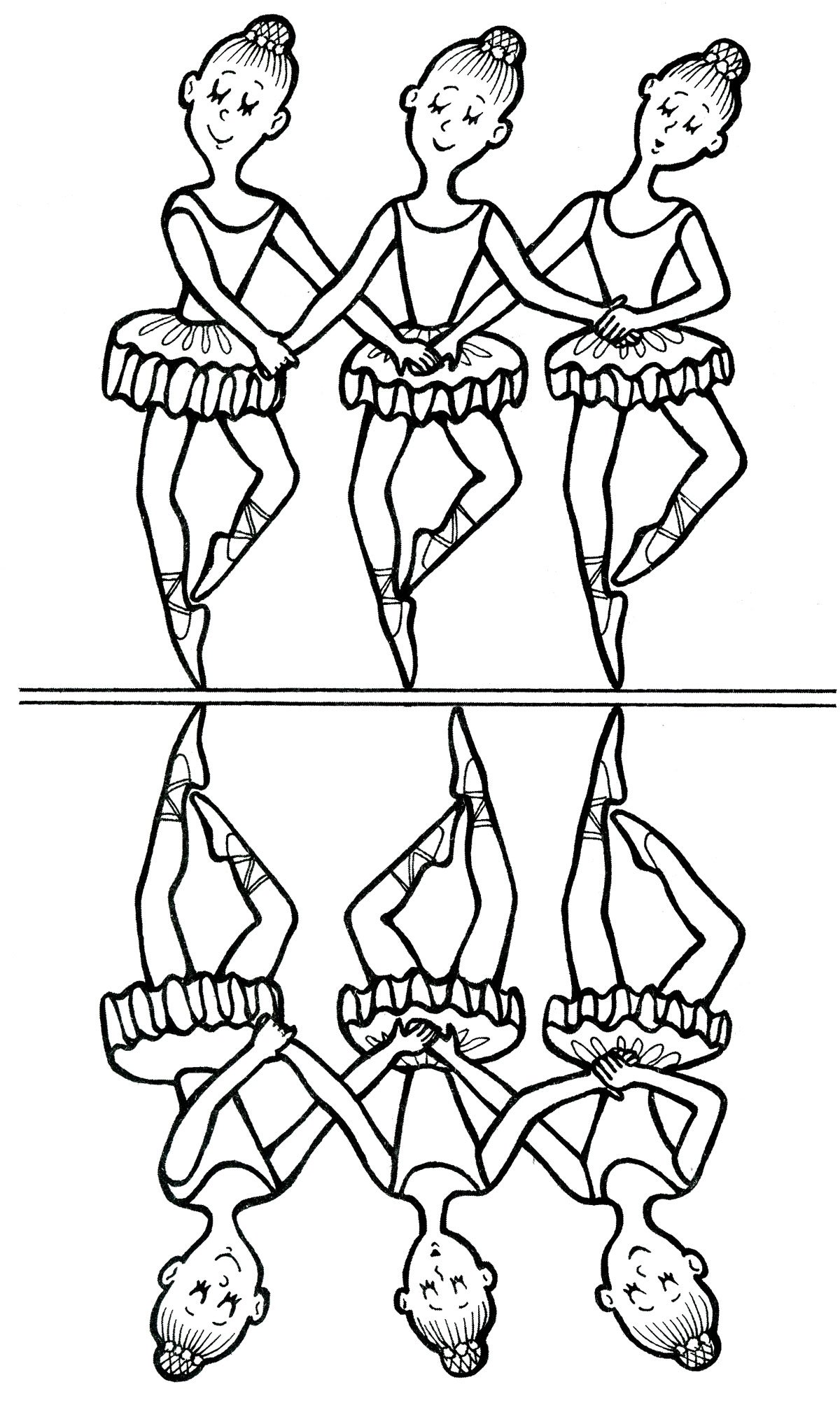 Зеркальное отражение рисунок