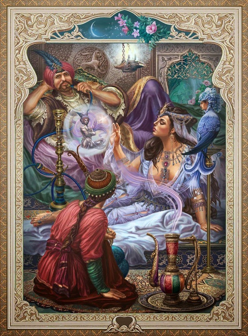 1001 Ночь Шахерезада и Шахрияр