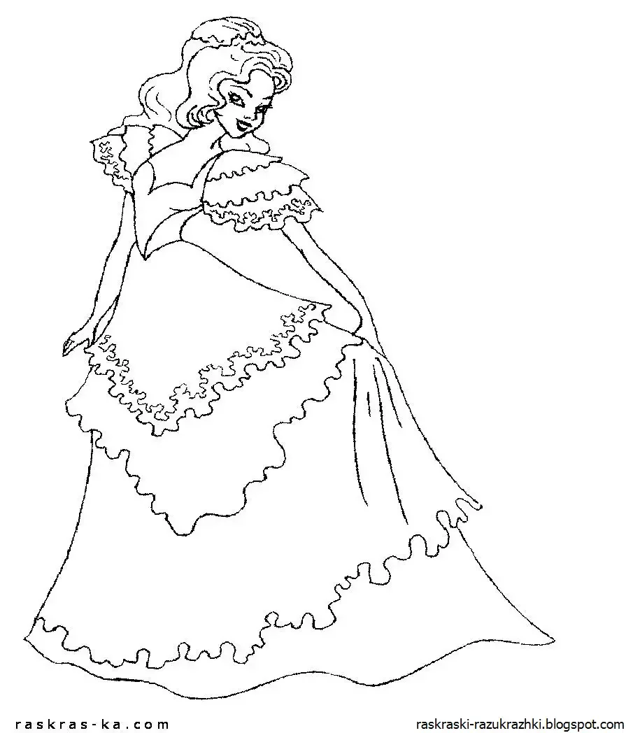 Эскизы старинных платьев